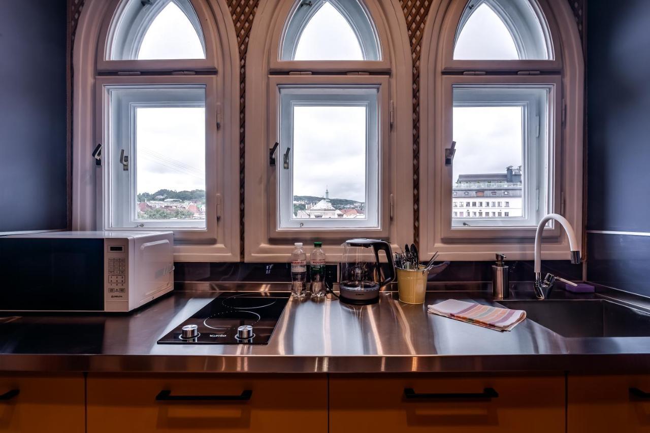 Leogrand Apartments On Kniazia Romana 6 리비프 외부 사진